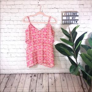 Collective Concepts Atayla Cold Shoulder Top NWT